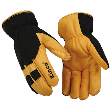 116-101HK-M - Glove, Lined Deerskin, Heatkeep - M