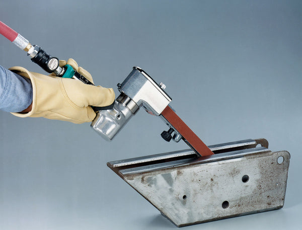 15400 - Dynafile III Abrasive Belt Tool .7 hp, 7 Degree Offset, 20,000 RPM, Front Exhaust