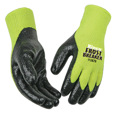 116-1875-M - Glove, Hi-Vis Thermal, Latex Coated - M