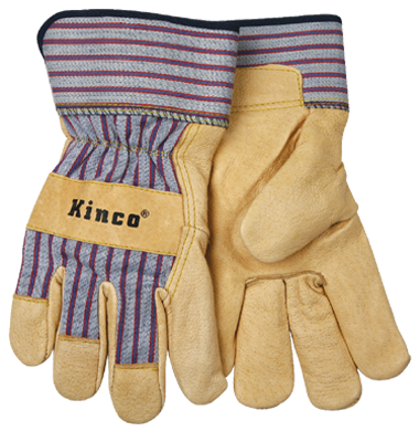 116-1917-Y - Glove, Youth Leather Palm, Age 7-12