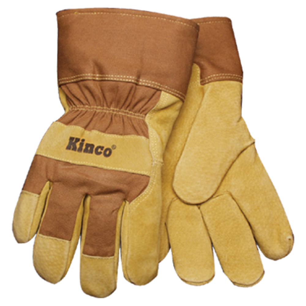 116-1958-L - Glove, Lined Pigskin, Waterproof, Heetkeep - L