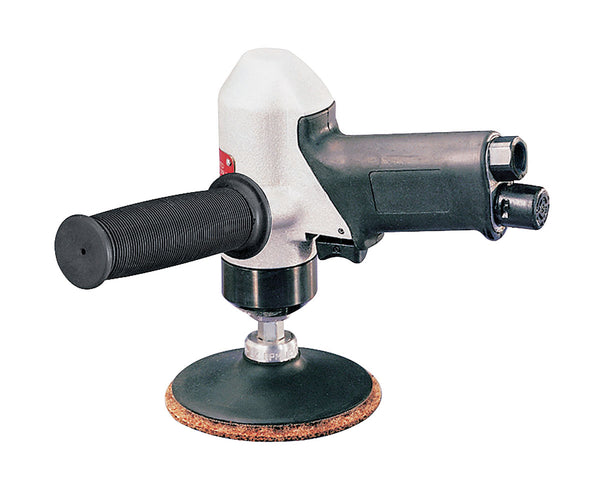 50324 - 4" (102 mm) Dia. Pistol Grip Disc Sander .7 hp, 11,000 RPM, Gearless, Rear Exhaust, Locking-Type Female Pad