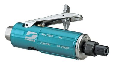 55520 - .3 hp Straight-Line Die Grinder, Aluminum Housing 25,000 RPM, Rear Exhaust, 1/4" Collet