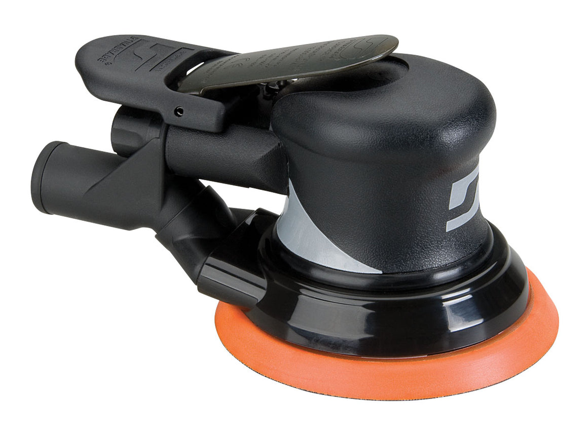 56854 - 5" (127 mm) Dia. Central Vacuum Dynorbital Supreme Random Orbital Sander .28 hp, 12,000 RPM, 3/32" (2 mm) Dia. Orbit, Rear Exhaust