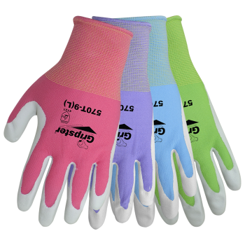 570T-S - Gripster Garden Glove, Nitrile Dipped, 13 Gauge Nylon Shell - Small