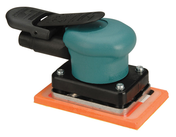 58503 - 3-1/4" W x 5" L (82 mm x 127 mm) Dynabug II Orbital Sander, Non-Vacuum .11 hp, 10,000 RPM, 3/32" (2 mm) Dia. Orbit, Rear Exhaust