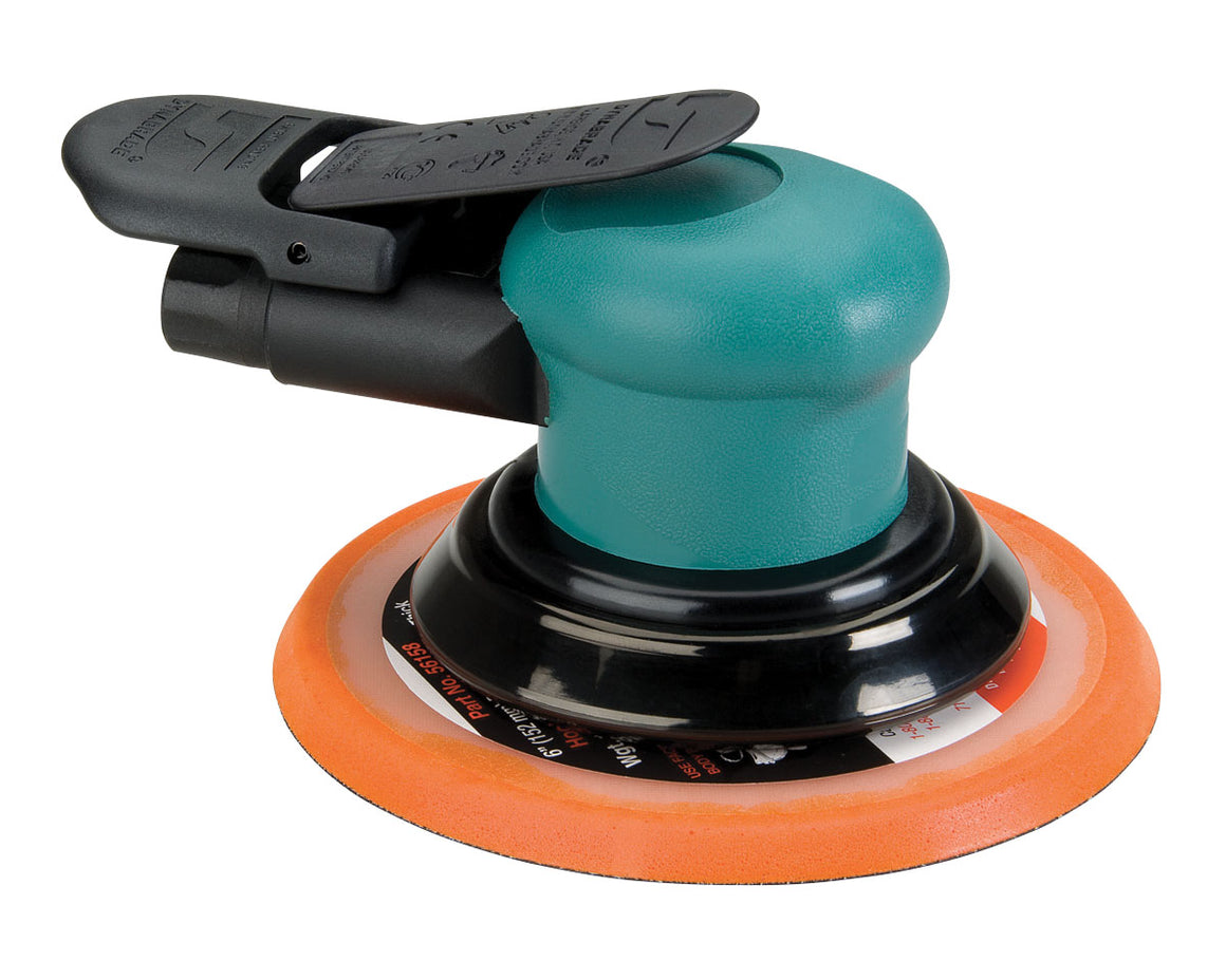 59040 - 6" (152 mm) Dia. Non-Vacuum Dynorbital-Spirit Random Orbital Sander .25 hp, 12,000 RPM, 3/32" (2 mm) Dia. Orbit, Rear Exhaust