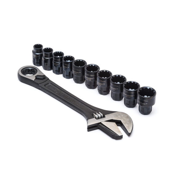 CPTAW8 - Crescent® X6™ Pass-Thru™ Adjustable Wrench Sets
