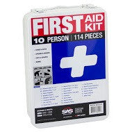 6010-01 - 10 Person First Aid Kit- Metal Box