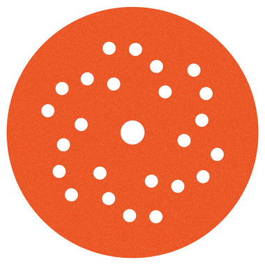 91540 - 5" Vac 180g H&L Dynacut Extreme Orange Premium Film Disc, 50ea