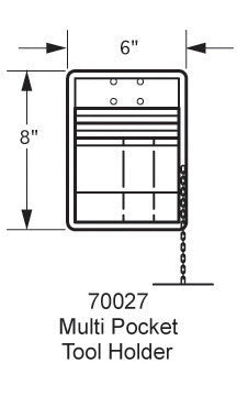 70027 - Multi Pocket Tool Holder
