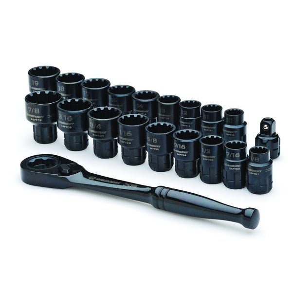 CX6PT20 - Crescent® 20 Piece X6™ Pass-Thru Socket Sets
