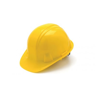 HP14130 - Standard Cap Style Hard Hat Standard Shell 4 Pt Ratchet Suspension, Yellow