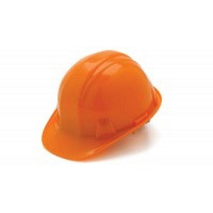 HP14140 - Standard Cap Style Hard Hat Standard Shell 4 Pt Ratchet Suspension, Orange