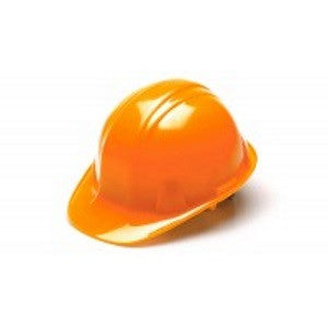HP14141 - Standard Cap Style Hard Hat Standard Shell 4 Pt Ratchet Suspension, Hi Vis Orange