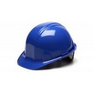 HP14160 - Standard Cap Style Hard Hat Standard Shell 4 Pt Ratchet Suspension, Blue