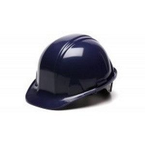 HP14165 - Standard Cap Style Hard Hat Standard Shell 4 Pt Ratchet Suspension, Dark Blue