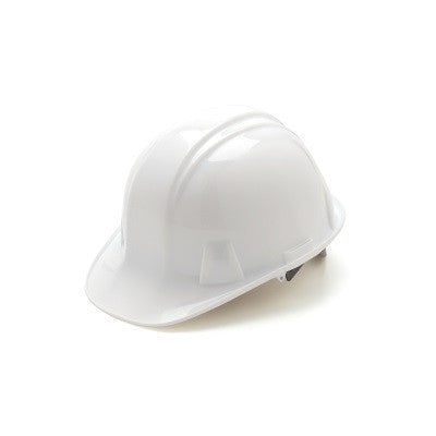 HP16110 - Standard Cap Style Hard Hat Standard Shell 6 Pt Ratchet Suspension, White