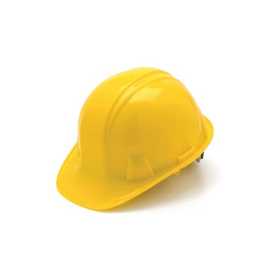 HP16130 - Standard Cap Style Hard Hat Standard Shell 6 Pt Ratchet Suspension, Yellow