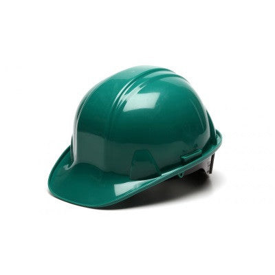 HP16135 - Standard Cap Style Hard Hat Standard Shell 6 Pt Ratchet Suspension, Green