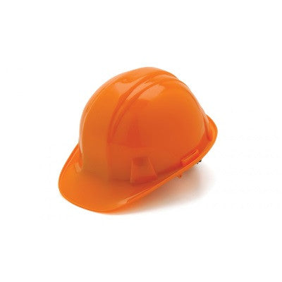 HP16140 - Standard Cap Style Hard Hat Standard Shell 6 Pt Ratchet Suspension, Orange