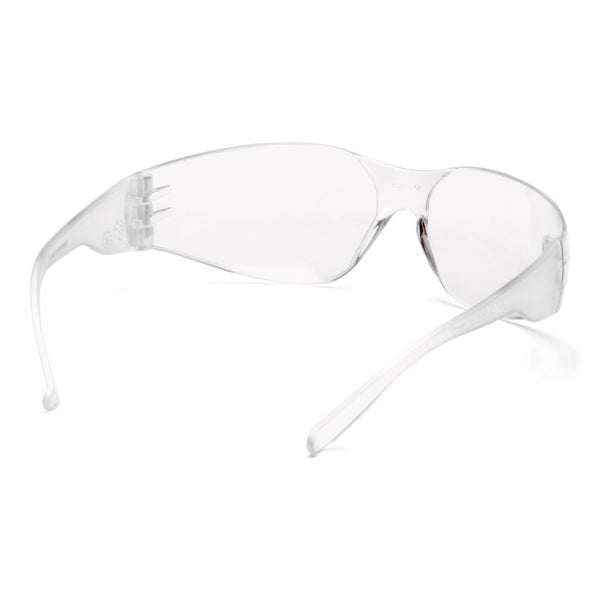 S4110ST - Intruder® Safety Glasses Clear FrameClear-Hardcoated Anti-fog Lens