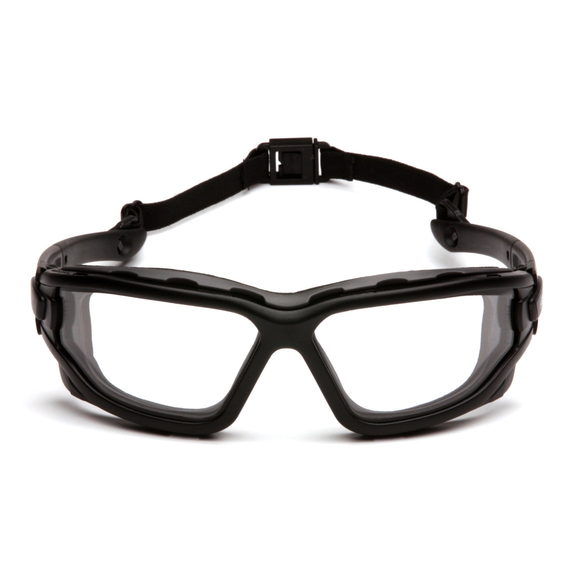 SB7010SDT - I-Force® Safety Glasses Black FrameClear Anti-Fog Lens