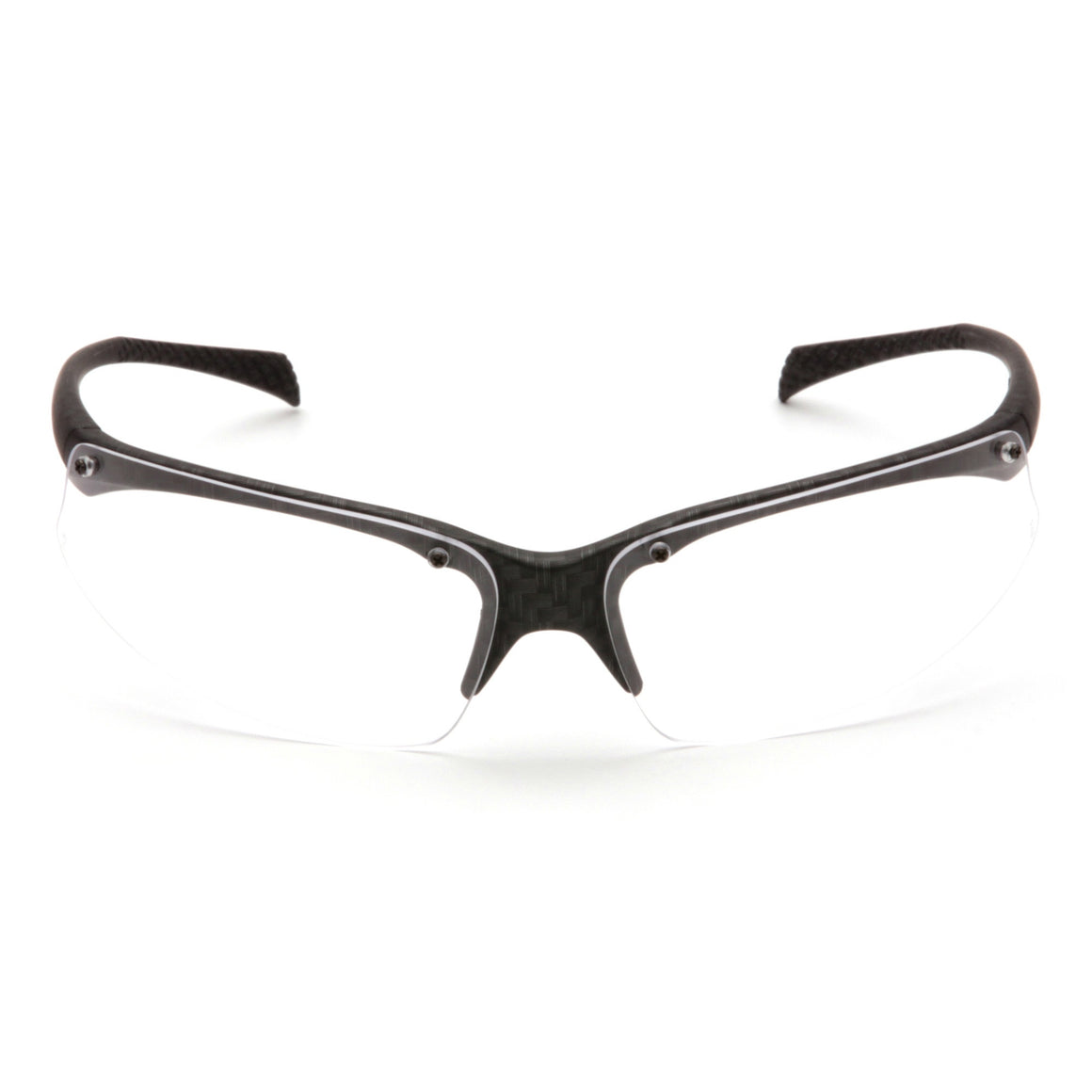 SCF6810D - PMX5050® Safety Glasses Carbon Finish FrameClear Lens