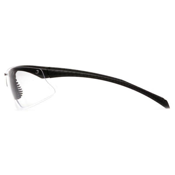 SCF6810D - PMX5050® Safety Glasses Carbon Finish FrameClear Lens